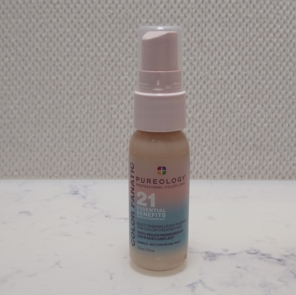 Pureology Color Fanatic 21 Essential Benefits Hair Treatment TRAVEL Size 1 oz